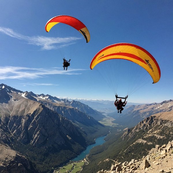 Quels sont les meilleurs spots pour faire du parapente dans les montagnes de la Sierra Nevada, USA?